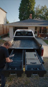 Our kinda Holiday: Installing a Drawer System with pops. (Just do it in the daytime so he can’t complain about how you’re holding the light.) #DECKEDUSA #GetDECKED #GetAfterIt | DECKED | Facebook