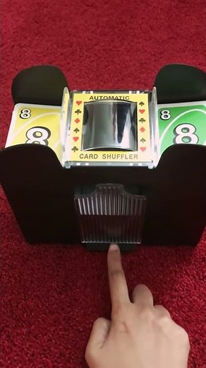 Automatic card shuffling machine || how to use it