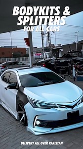 UNIVERSAL SPLITTERS & BODYKITS AVAILABLE FOR ALL CARS. Whatsapp to order : 0345 2069057 Delivery all over Pakistan. COD on splitters only. | Automotive Options