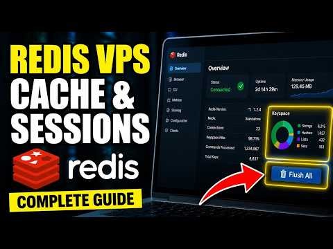 How to configure Redis on a VPS for caching and sessions - Complete Guide