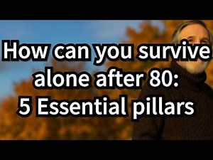 How to Survive Alone After 80: 5 Essential Rules Every Senior Must Know to Live Strong!