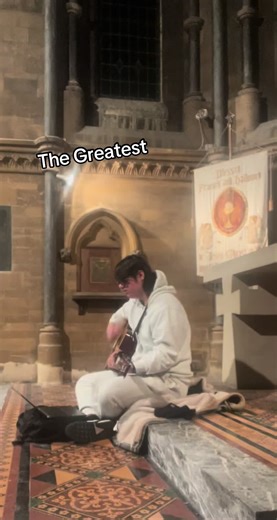 Cover of Billie Eilish's The Greatest by Male Singer