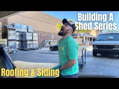 Shed Build Series Part 4: How to Install Roof + Siding Like a Pro (DIY Step-by-Step)