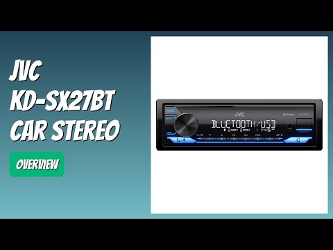 REVIEW (2025): JVC KD-SX27BT Car Stereo. Features.