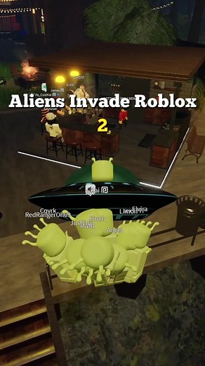 Alien Invasion Prank in Roblox Comedy