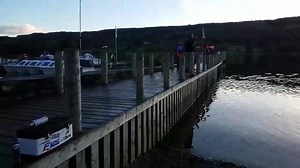 1st run of the final day Thomas Mantripp has set a new World and National Record in the O175 class. | Coniston Power Boat Record Week