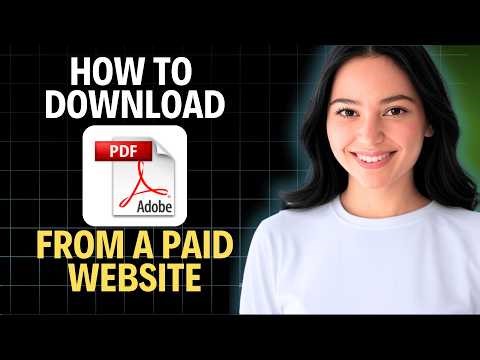 How to Download PDF from a Paid Website 2026 ( Detailed Tutorial )