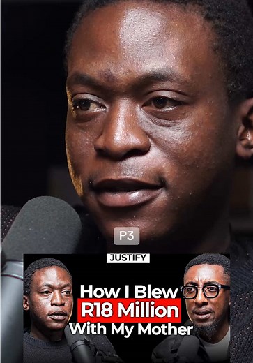 🚨New Episode🚨 Katlego shares how he and his mother blew R18 Million😳😰 Full video on YouTube #podcast #justifypodcast #justify