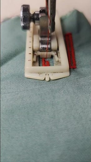 Sewing buttonhole pattern