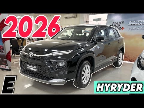 New Toyota HYRYDER E Base Model 2026 🔥| Toyota HYRYDER Base Model 2026 | Full Review & Price