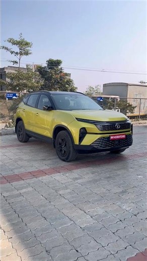 Tata Harrier Sunlit Yellow | Makhna Song Drive Sushant Singh Song | Harrier Colour Options 🔥