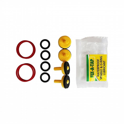 FIX-A-TAP 13mm 1/2" Nylon Tap Valve Repair Kit - 4 Pack