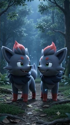 WHICH ZORUA IS THE REAL ONE? 🦊✨ #pokemon #3danimation #gaming