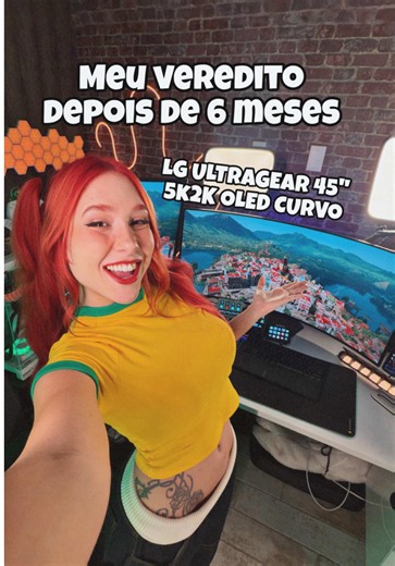 Meu veredito depois de 6 meses de uso do monitor top de linha da @LG Brasil, o ULTRAGEAR 45