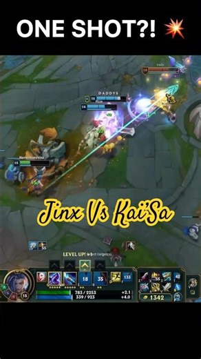 One Shot Jinx vs Kai’Sa – Highlights #leagueoflegends #lol