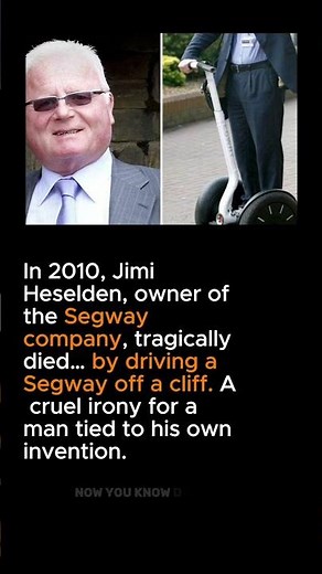 THE STRANGE DEATH OF THE INVENTOR OF THE SEGWAY