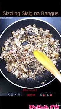 Sizzling Sisig na Bangus