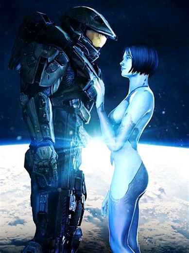 CORTANA ELIGIÓ AL JEFE MAESTRO | HALO #halo #jefemaestro #masterchief #spartan #anime