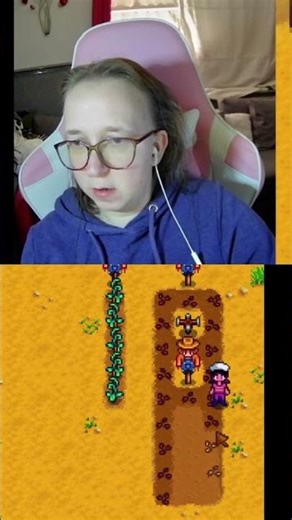 Stardew Valley EP 9 when I realised I upgraded the watering can #shorts #stardewvalley #letsplay