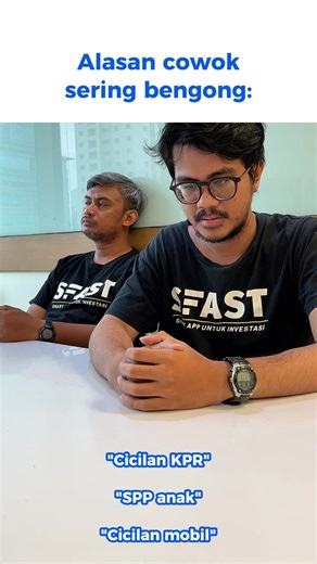 Sekarang udah tau kan alasannya?☺️ #sfast #pria #cowok #finansial