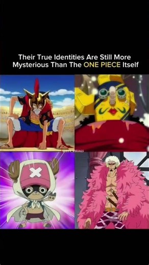 These One Piece Identities Are MORE Mysterious Than the One Piece 😭🔥 #onepiece