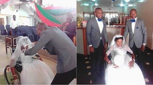 Physically challenged woman marries her sweetheart in Akwa Ibom