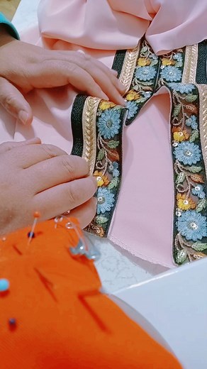 #خياطةوتعليم #دروس خياطة للمبتدئين #طريقة تسجاف رقبة الخلف وجمع الكتفين في خطوة وحدة من اجل الاحتراف