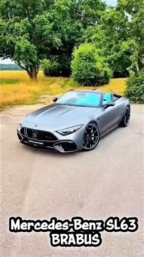 The Ultimate Roadster: Unleashing the Mercedes-Benz SL63 BRABUS