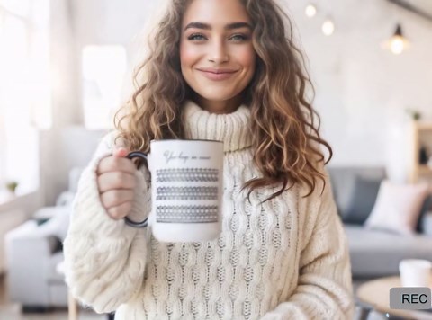 Hidden Message Mug, Personalized Hidden Message Cup, Custom This Coffee Mug with Name, Funny Office Gifts for Coworkers Boss Leader Manager, Work Bestie Gift