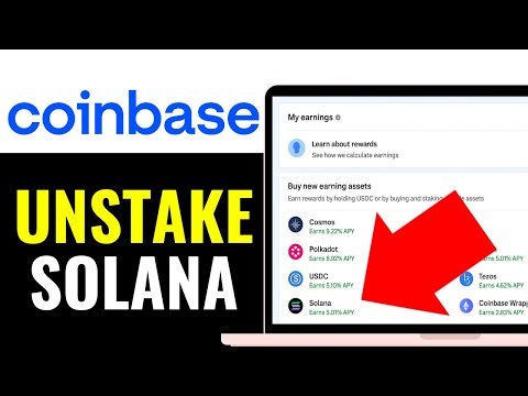 How To Unstake SOL on Coinbase 2026 (QUICK & EASY)