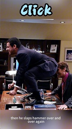 Click | Michael Newman's Iconic Boss-Slapping Scene 🎬