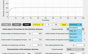 【Matlab建模仿真】传染病预测软件使用示例