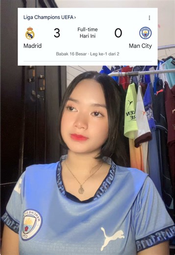 Reaksi Sedih Fans Real Madrid vs Manchester City 2026