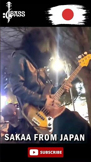 Sakka Japanese bass player 💥💥