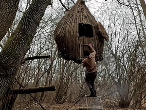 独自在荒野生存的惊人庇护所