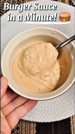 Restaurant Style Burger Sauce 🍔 😋