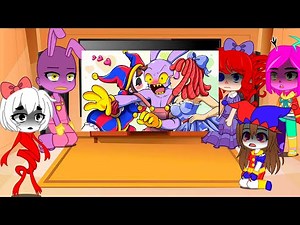 The Amazing Digital Circus react to Themselves(Animations) 🎪 | 𝘗𝘢𝘳𝘵 1 |