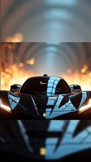 🔥 Ferrari vs Tunnel Explosion – Epic Fire Scene You Must See! A red Ferrari races into a dark tunnel