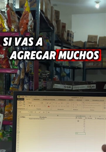 Cómo importar productos en Eleventa usando Excel