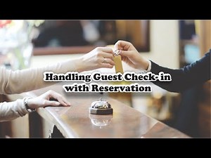Receptions : Handling Check In guest with Reservation #HDI