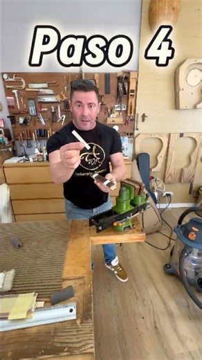 Part 4: How to MAKE a GUITAR bridge? #guitarmakingcourse #woodworking #guitarreels