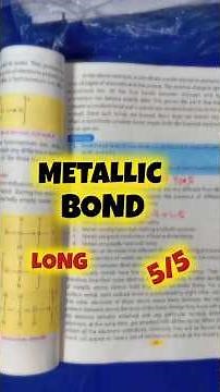 9th Chemistry | Metallic Bond | Long Question Answer | Smart Syllabus