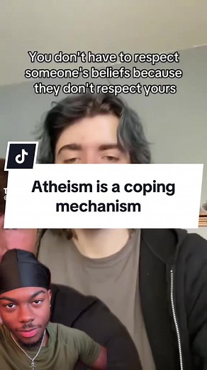 Do not harass or send hate comments to this creator @Theist Brooks - Atheism is a coping mechanism - #atheist #agnostic #religion #philosophy