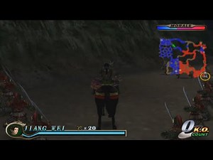 Dynasty Warriors 2 (PS2) - Jiang Wei Conquers Yi Ling on HARD MODE!