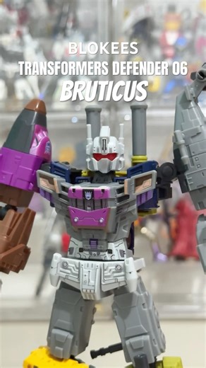 Review Blokees Transformers Galaxy Defender Version 6 Bruticus #blokees #transformers #toys #toy