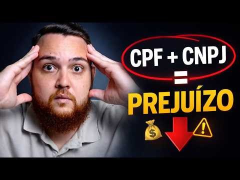 Misturar CPF com CNPJ está fazendo você perder dinheiro