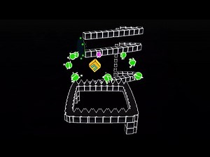 3Dash(Geometry Dash 3D) custom level - 4² · Chipzel