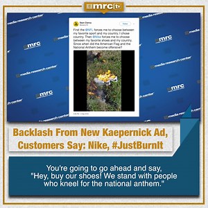 205K views · 2.7K reactions | Nike's new Kaepernick ad has customers saying #JustBurnIt. | MRCTV | Facebook
