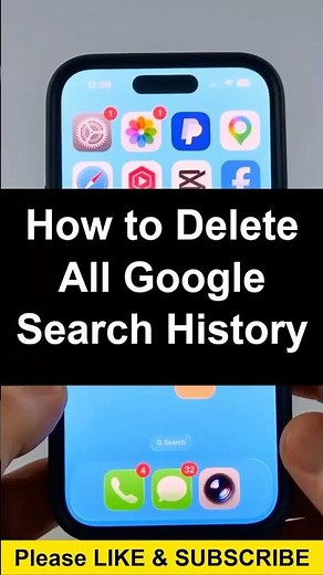 How to Delete All Google Search History - 2026 - iPhone, Android, Samsung