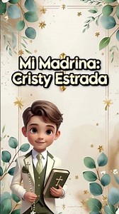 Modelo 8 Invitación Primera Comunión niño Den y Lastra